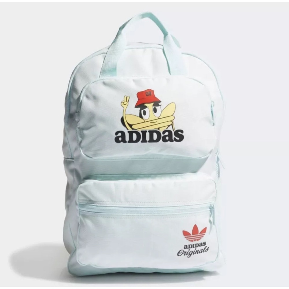 NWT Brand New Adidas Originals Fun Trefoil Two-Way Backpack Unisex Youth